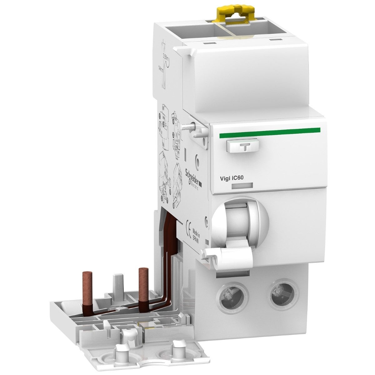 Vigi Ic60 - Earth Leakage Add-On Block - 2P - 40A - 300Ma - Ac Type