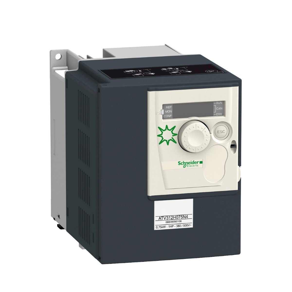 Variable Speed Drive Atv312 - 0.37Kw - 1.5Kva - 32W - 380..500 V- 3-Phase Supply