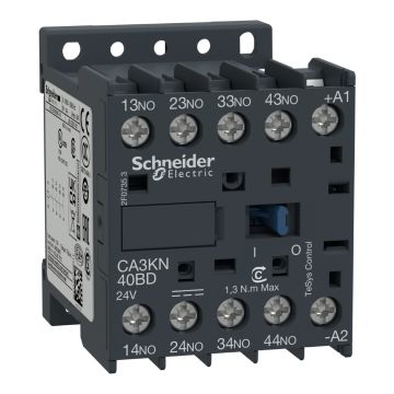 Tesys K Control Relay - 4 No - <= 690 V - 80 V Dc Standard Coil