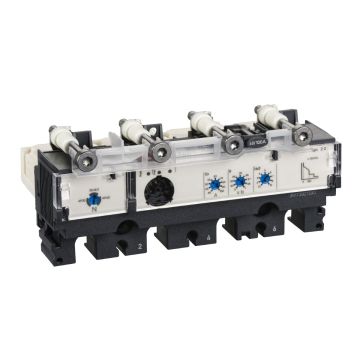 Trip Unit Micrologic 2.2 For Compact Nsx 100/160/250 Circuit Breakers, Electronic, Rating 100A, 4 Poles 4D