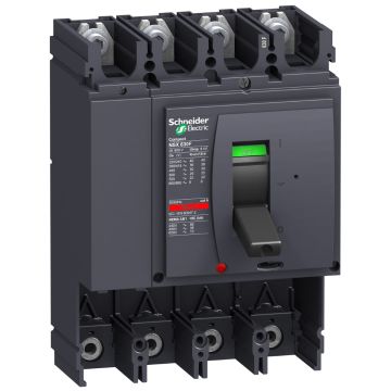 Circuit Breaker Basic Frame, Compact Nsx630F, 36 Ka At 415 Vac 50/60 Hz, 630 A, Without Trip Unit, 4 Poles