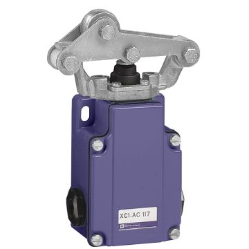 Limit Switch, Limit Switches Xc Standard, Xc1Ac, Reinforced Roller Lever, 1C/O