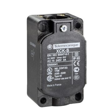 Limit Switch Body, Limit Switches Xc Standard, Zcks, 1Nc+1 No, Slow Break, M20