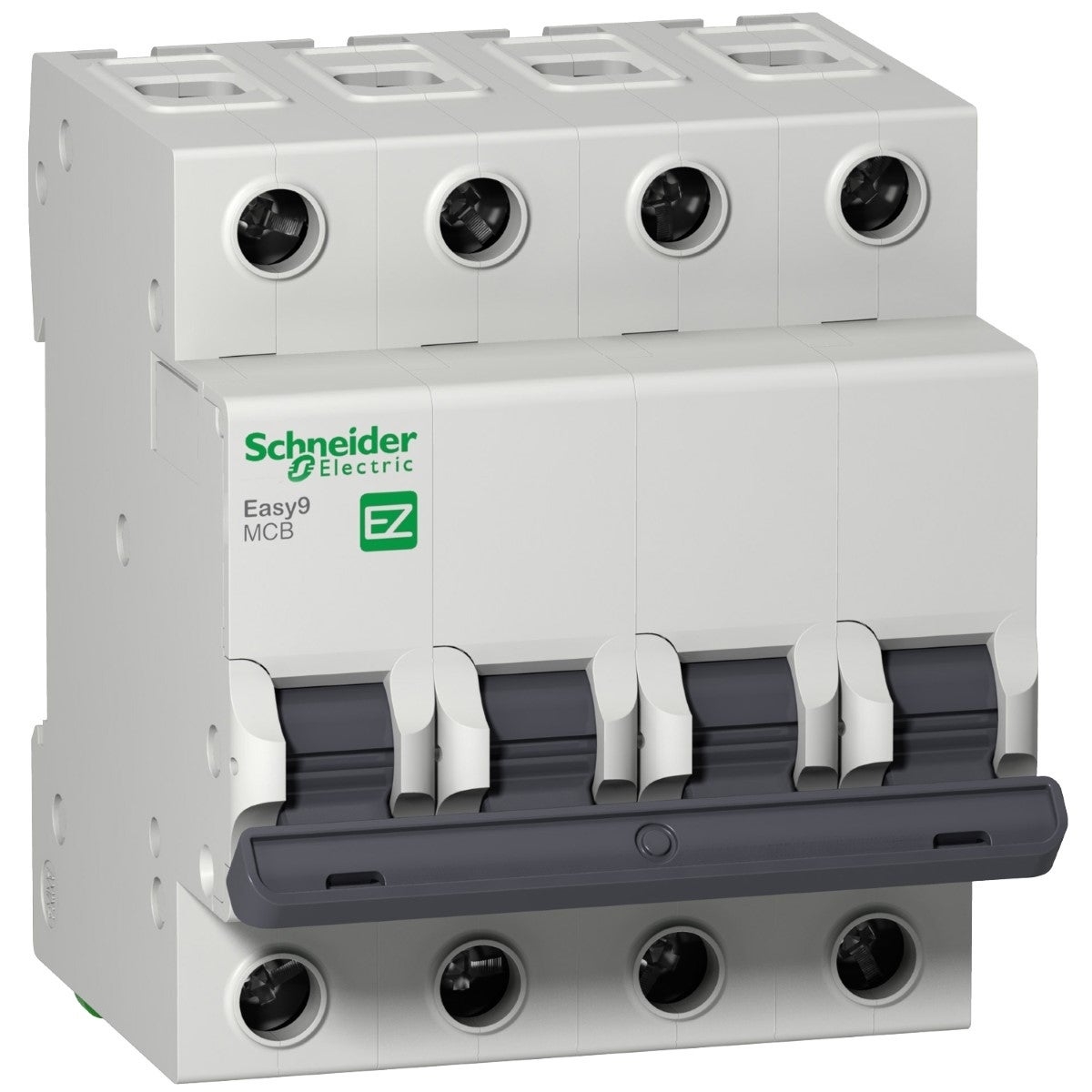 Miniature Circuit Breaker, Easy9, 4P, 50 A, C Curve, 3 Ka