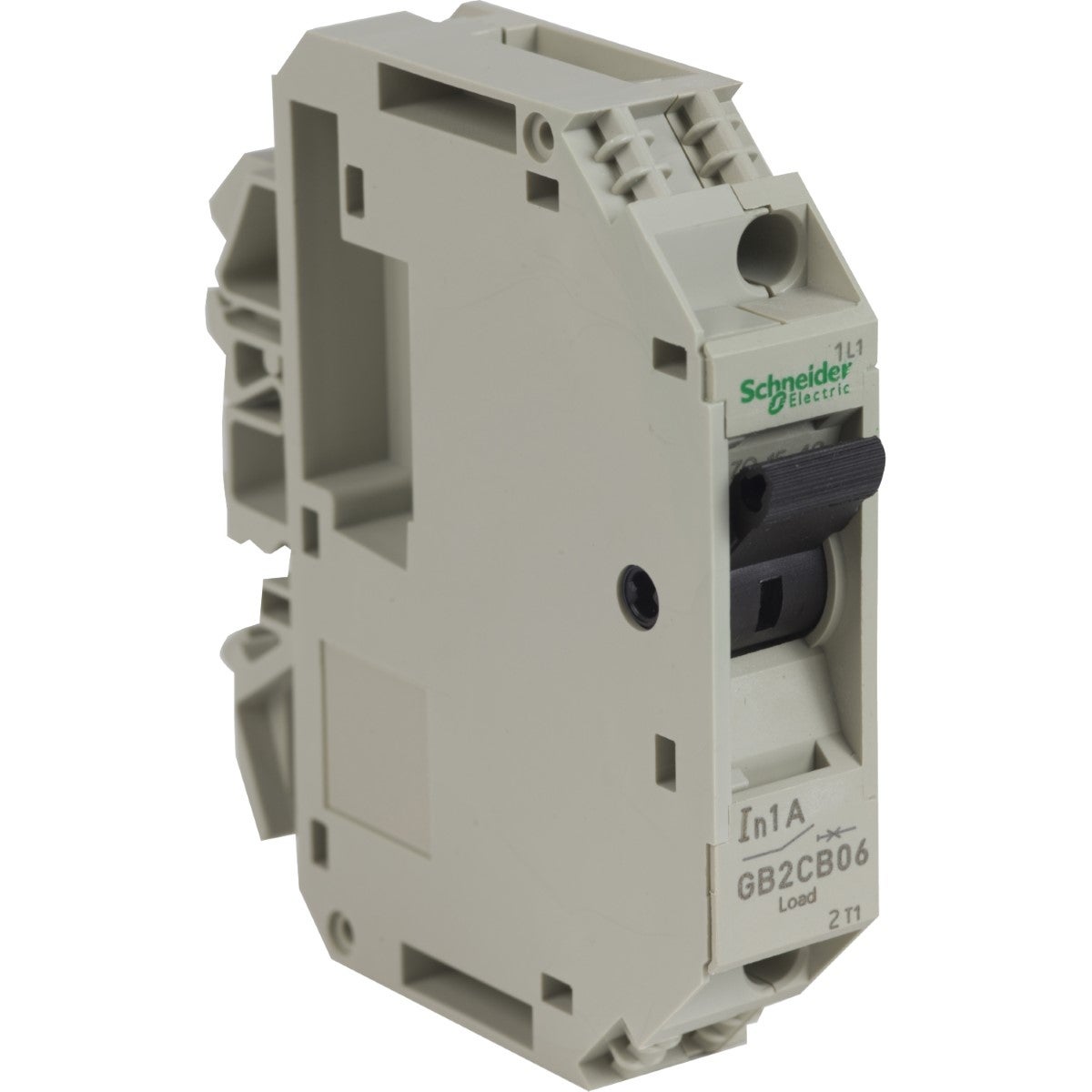 Thermal Magnetic Circuit Breaker, Tesys Gb2, 1P, 1 A, Icu 50 Ka@240 V