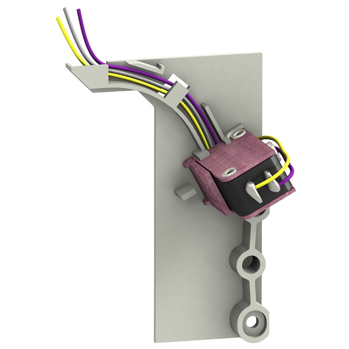 Standard Early Break Contact, Compact Nsx400 To Nsx630, Rotary Handle Position Cao, 1 Changeover Contact Type