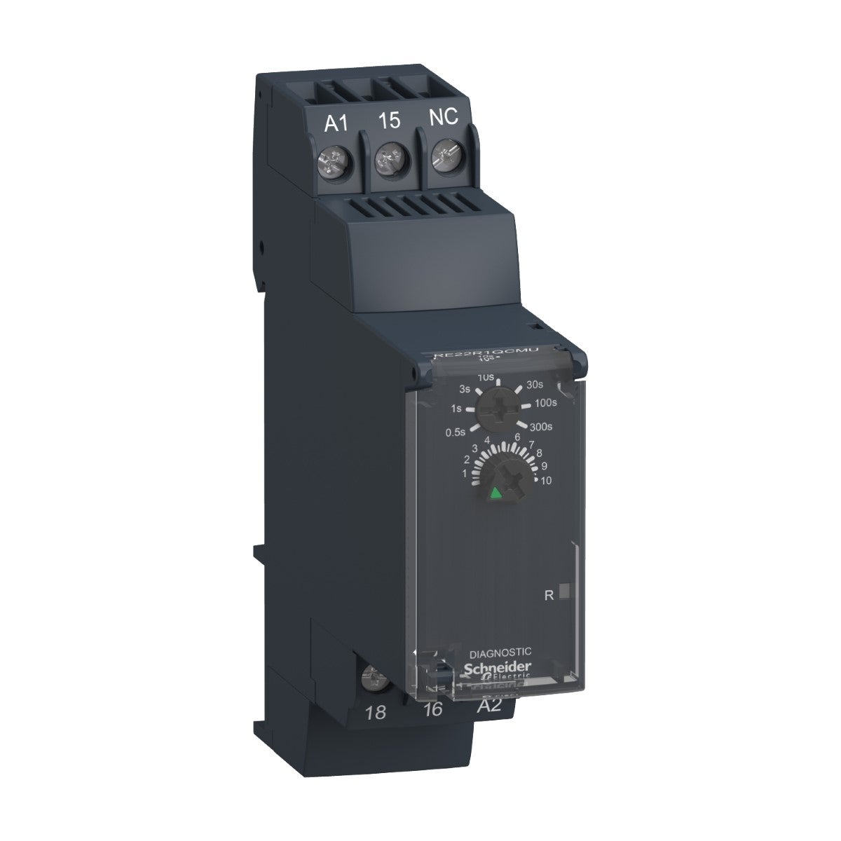 Harmony, Modular Timing Relay, 8 A, 1 Co, 0.05 S…300 S, Star Delta , 24 V Dc / 24...240 V Ac/Dc