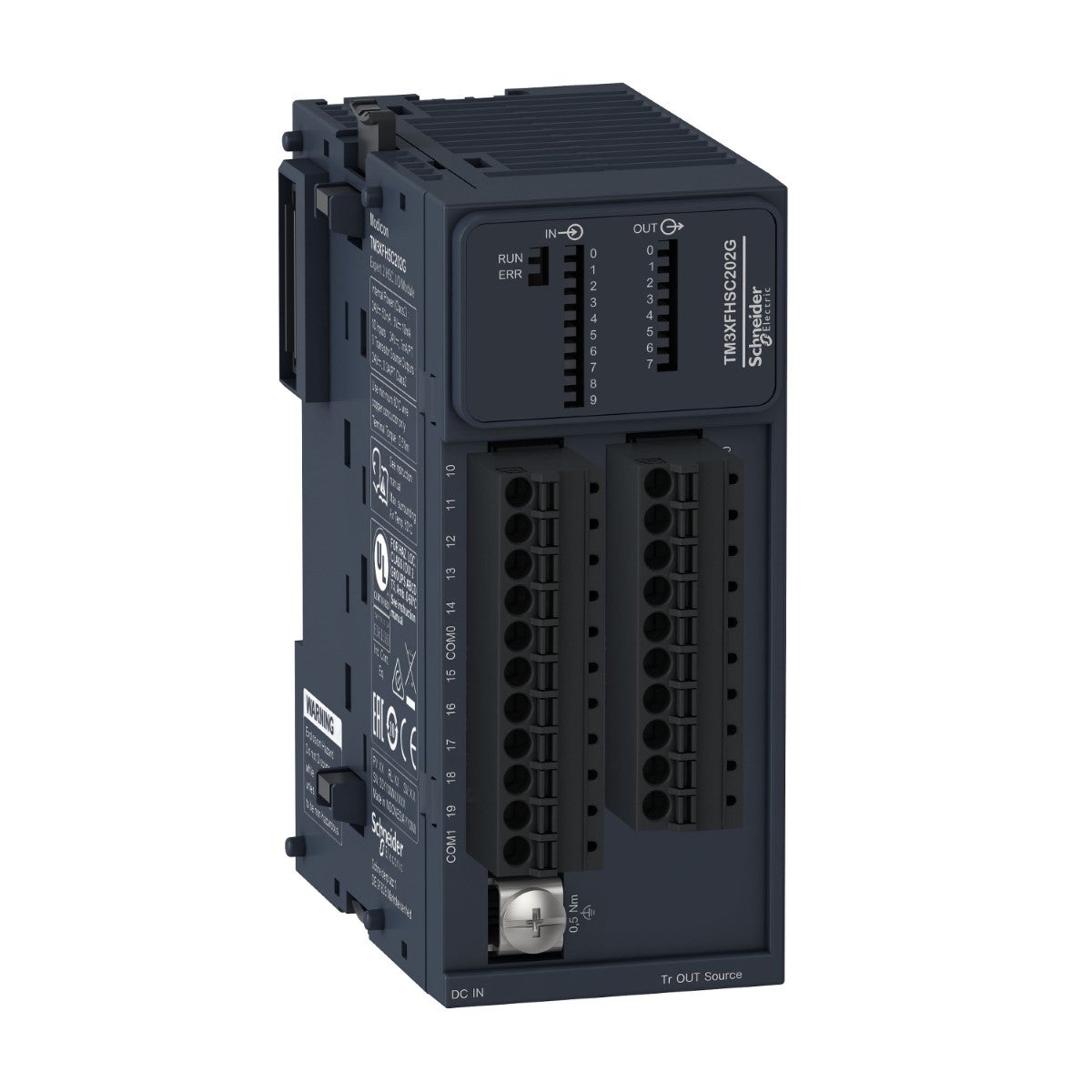 Module Hight Speed Counting, Modicon Tm3, 2 Channels Hsc, 10 Inputs, 8 Outputs (Spring)