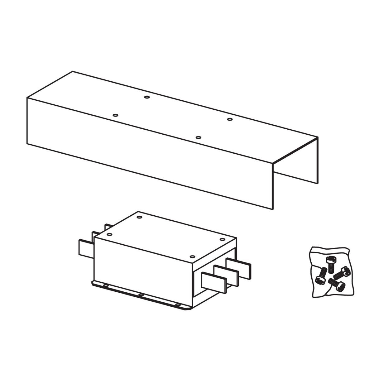 Emc Radio Interference Input Filter - 336/546 A - 125 W - 3-Phase Supply