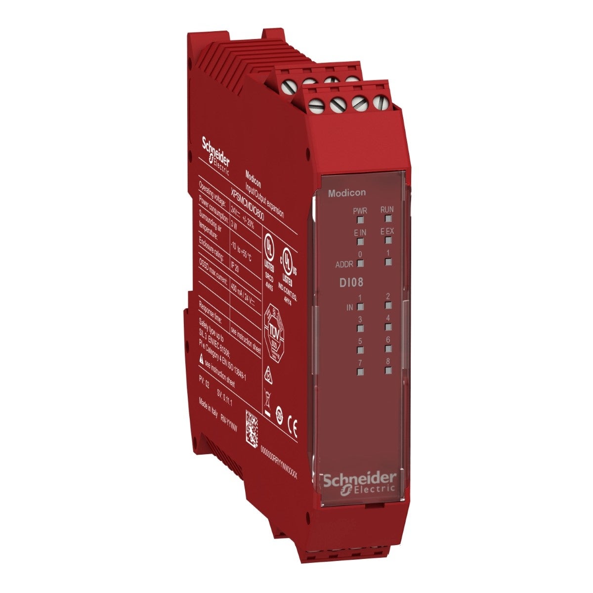 8 Inputs Expansion Modules With Screw Term