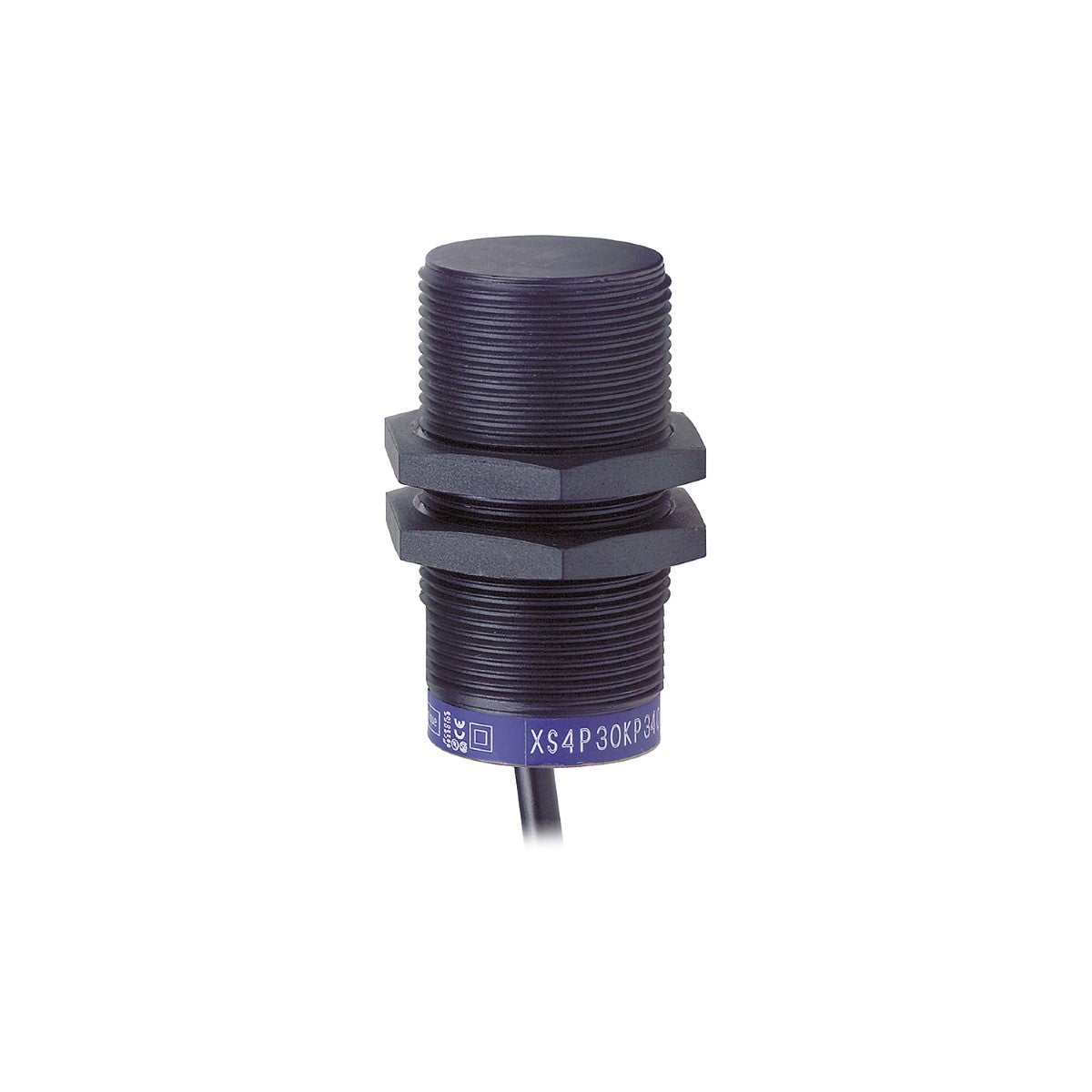 Inductive Proximity Sensors Xs, Inductive Sensor Xs4 M30, L53Mm, Pbt, Sn15Mm, 12...24 Vdc, Cable 2 M