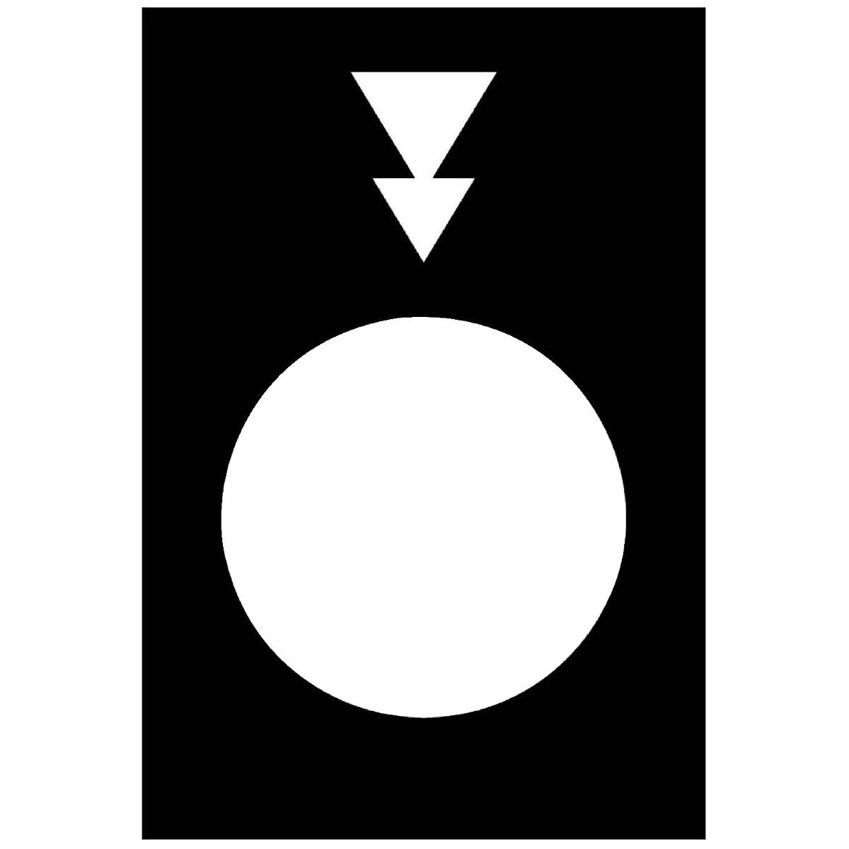 Legend - 30 X 40 Mm - Black - Lower, Slow-Fast